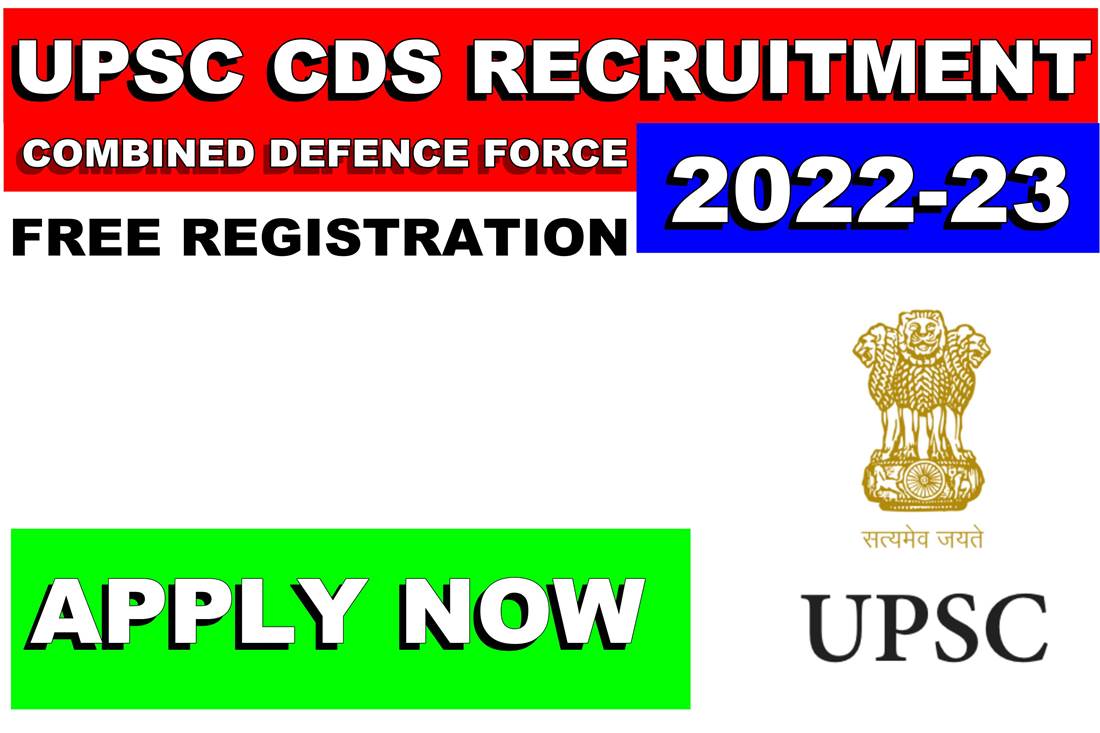 UPSC CDS Recruitment 2023